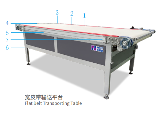 Flat Belt Transporting Table